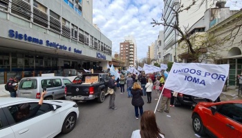 Unidos por IOMA: “Que metan presos a todos los que son corruptos”