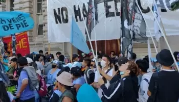 Movimientos sociales tomaron el ministerio de Educación