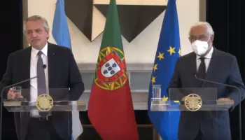 Aún a la distancia, Alberto no se oxigena