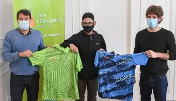Juegos Bonaerenses: Andreotti recibió a los tenistas que representarán a San Fernando