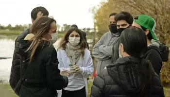Malena Galmarini: “Estoy muy emocionada de ver tanta juventud preocupada por el ambiente”