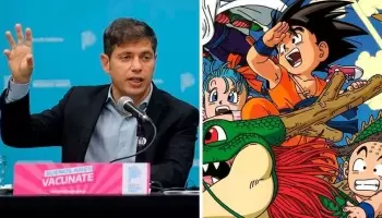 Respaldan la decisión de Kicillof de suspender Dragon Ball: “Es oportuna la queja”