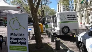 San Fernando: Continúan los testeos del móvil de hisopados municipal
