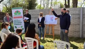 Anuncian obras cloacales en El Jagüel