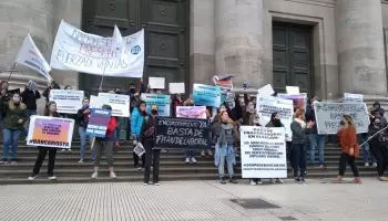 Trabajadores de venta del Banco Nación piden que se los reconozcan como empleados bancarios