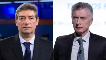 Rosatti le dio la espalda a Mauricio Macri