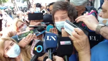 Javier Milei emitió su voto: “Lo peor de la casta está en los colectivistas”
