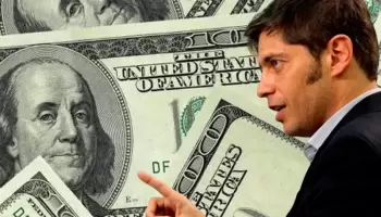 Kicillof volvió a endeudar a la provincia en dólares