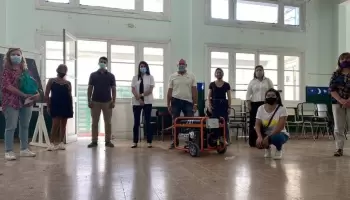 La Plata: Entregan grupos electrógenos a escuelas públicas donde se vacunará contra el coronavirus