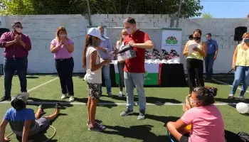 Esteban Echeverría: Fernando Gray visitó la sede local del programa “Verano ATR”