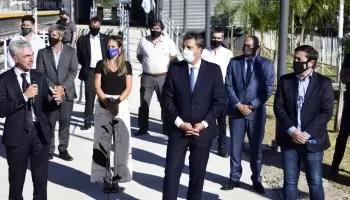 Con la presencia de Nardini, Meoni y Massa, se inauguró la nueva estación de Los Polvorines
