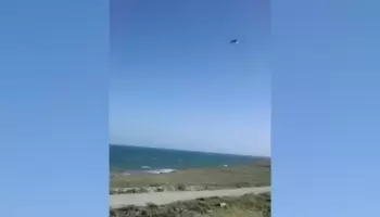 Petroleras en el mar: Kicillof terminó huyendo en helicóptero tras un escrache en Miramar