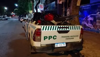 Protección Ciudadana del municipio de Merlo detuvo a motochorros