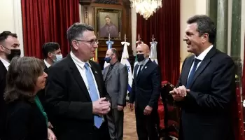 Sergio Massa recibió al vice primer ministro israelí