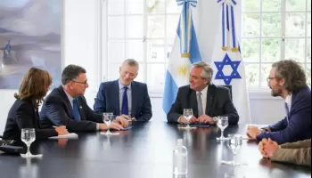 Alberto Fernández se reunió con el vice primer ministro de Israel