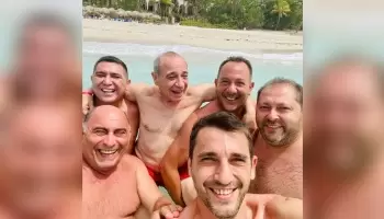 San Miguel: En medio de una votación clave, concejal K se fue a una playa paradisíaca