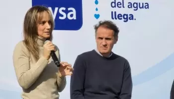 Ituzaingó: Katopodis y Malena Galmarini habilitaron la nueva red de agua potable