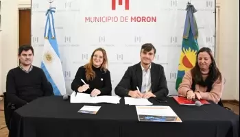 Morón y la provincia firmaron un convenio para impulsar oficios en el distrito