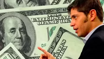 Axel Kicillof endeudó a la provincia por otros 75 millones de dólares