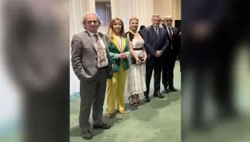 El look de Gabriela Cerruti la transformó en un meme
