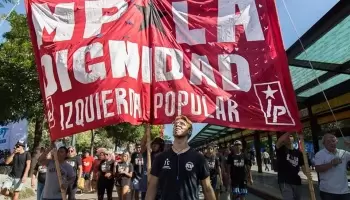 El Movimiento Popular La Dignidad marcha para “enfrentar la crisis y el ajuste”
