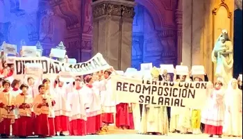 Telerman, en la cuerda floja del Teatro Colón