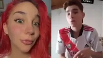 ¿Lo va a cambiar? Luciana Milessi encontró al doble de Julián Álvarez en TikTok