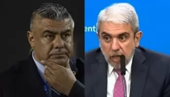 “Chiqui” Tapia vs Aníbal Fernández: Entre tweets, declaraciones e incidentes