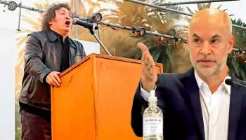 Milei quisó criticar a Larreta y se confundió de Guevara