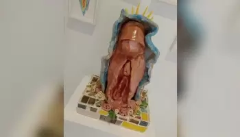 Fuerte repudio a una muestra de arte feminista con componentes religiosos eróticos