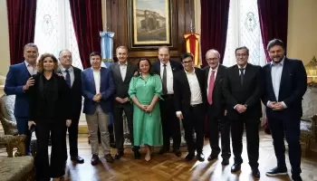 Cecilia Moreau recibió al expresidente español Rodríguez Zapatero