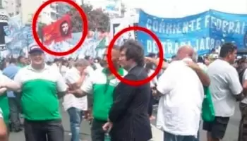 El día que Javier Milei marchó junto a Moyano y la izquierda en contra del gobierno de Macri