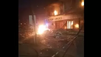 Fuerte explosión en Tres de Febrero