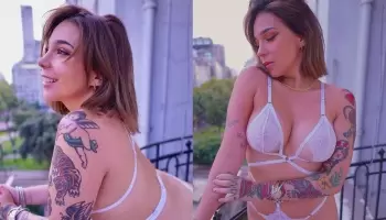 Luciana Milessi encendió las redes con una foto hot de espaldas