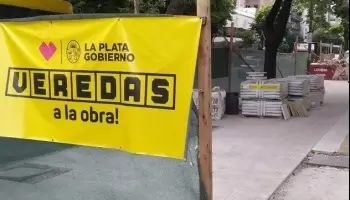 El peronismo platense, en contra del cambio de veredas: “No tienen nada que ver con nuestro patrimonio”