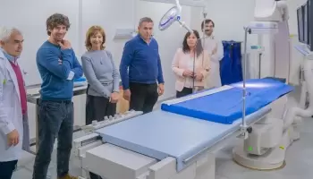 Andreotti presentó los nuevos servicios de Hemodinamia y Unidad Coronaria del Hospital Municipal