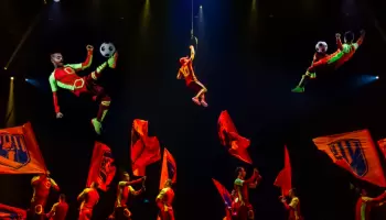 Messi10 by Cirque du Soleil estrenó en Salta
