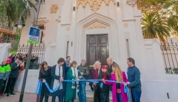 San Fernando: Juan Andreotti inauguró la Restauración del Palacio Belgrano-Otamendi