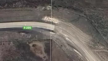 Chile avanzó sobre la frontera argentina en Santa Cruz a través de una obra de asfaltado