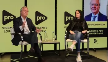 Soledad Martínez y Federico Pinedo dieron una charla para vecinos de Vicente López