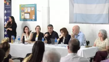 Bullrich compartió actividad con Jorge Macri y Horacio Rodríguez Larreta