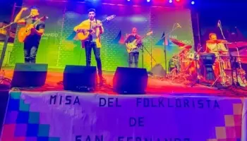 San Fernando celebró la 31 “Misa del Folklorista”