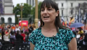 Romina Del Plá: “Que nos obliguen a elegir entre uno y otro me parece poco democrático”
