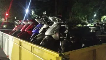 Seguridad vial en La Plata: Secuestraron más de 43 motos y un cuatriciclo en la zona el bosque