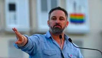 Milei, presente en acto del ultraderechista español Santiago Abascal