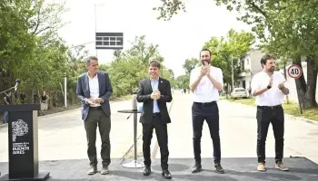 Valenzuela cruzó a Kicillof por no invitarlo a la inauguración de una obra