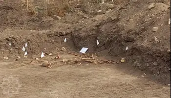 Azerbaiyán halló nueva fosa común con cadáveres de una cruel matanza armenia