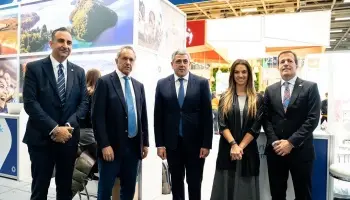 A días de asumir, Daniel Scioli se fue de viaje a Alemania para participar de un encuentro turístico