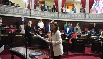 Daniela Reich juró como vicepresidenta segunda del Senado de la provincia de Buenos Aires