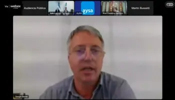AySA: El municipio de Esteban Echeverría participó de la audiencia pública